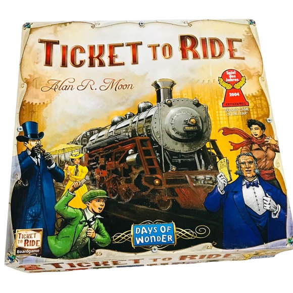 Days Of Wonder Games Ticket To Ride Days Of Wonder Board Game